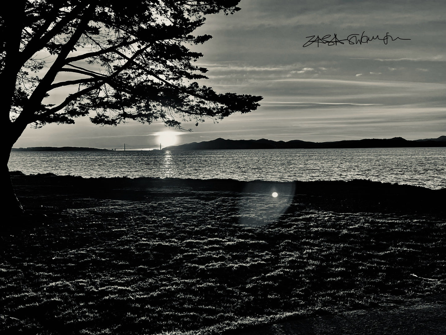 Golden Gate Bridge from Point Isabel by Photographer ©️zasaswanson, California USA
